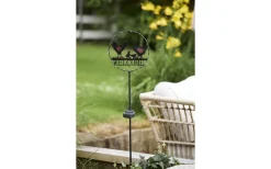 Solcellslampor Stig & Mark|Visa Alla Solcellslampor<Star Trading Welcome Solcellsllampa 75cm Svart