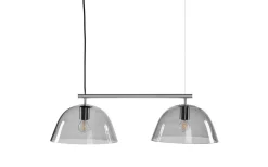 CO Bankeryd Wendo Taklampa 70cm 2L Nickel/Rök* Kök & Matplats|Avlånga Taklampor