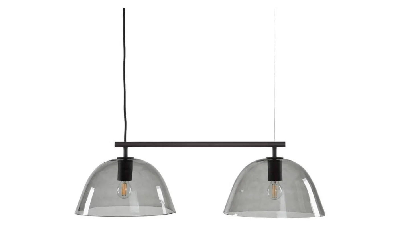 Wendo Taklampa 70cm 2L Svart/Rök