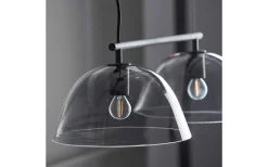 Wendo Taklampa 70cm 2L Svart/Rök