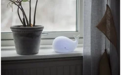 Whale Batteridriven Nattlampa Multi