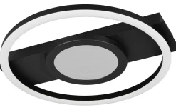 Wheeler Plafond LED rund mattsvart 3000K