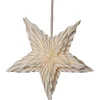 White Julstjärna 70cm Vit