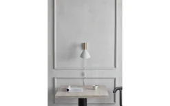 Läslampor<CO Bankeryd Why Vägglampa Vit/Mässing