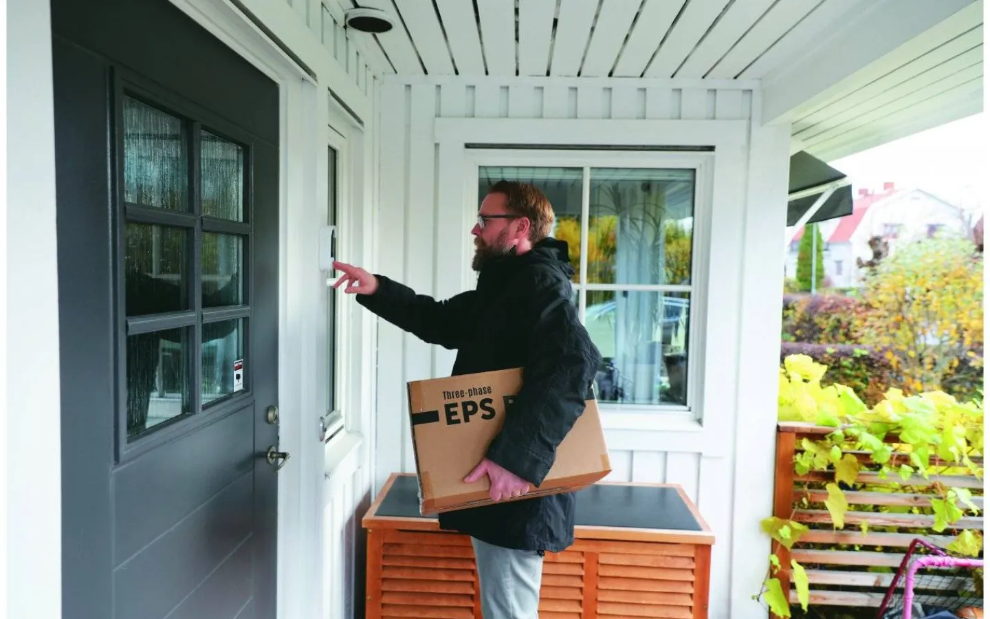 Malmbergs WiFi Smart Connect Dörrklocka, Batteridriven, IP65, 1080p, 2 megapixel* Malmbergs Smart Home