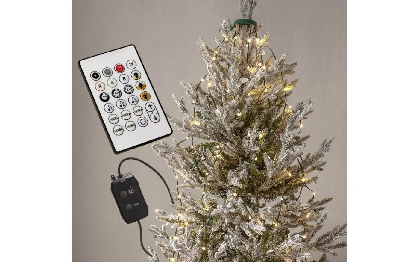 Wi-Fi Smart Life Julgransbelysning 2m RGBW IP44