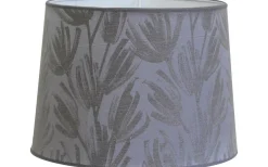 Hallbergs Wilder Lampskärm Ø20cm Grafitgrå* Mönstrade Lampskärmar