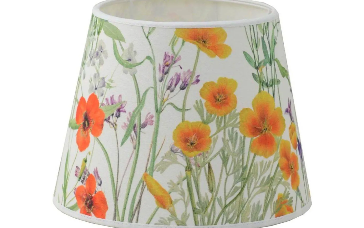 Mönstrade Lampskärmar<Hallbergs Wildflower Sunny Field Lampskärm Ø25cm Offwhite
