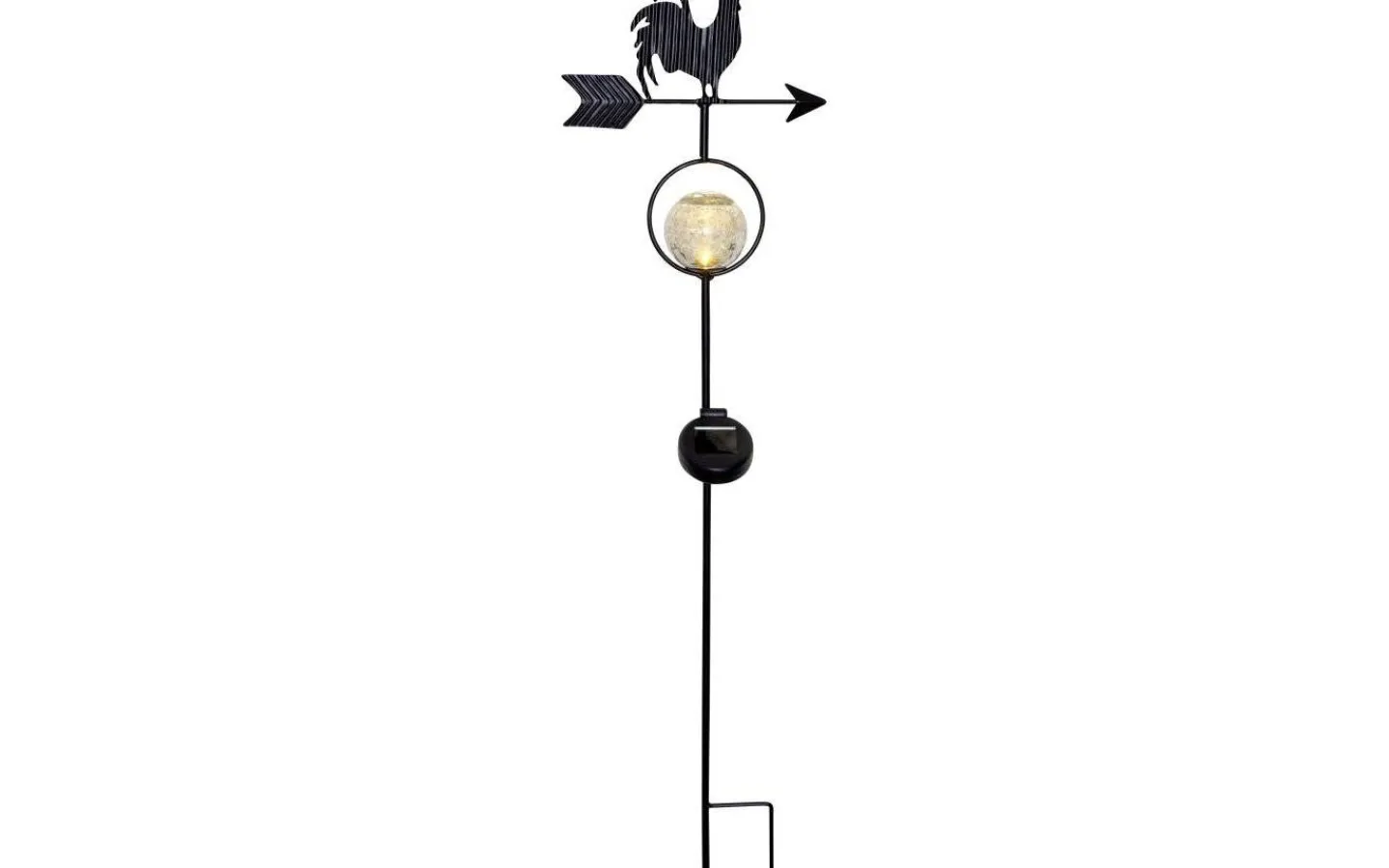 Star Trading Windy Solcellslampa 81cm Svart* Solcellslampor Stig & Mark|Visa Alla Solcellslampor