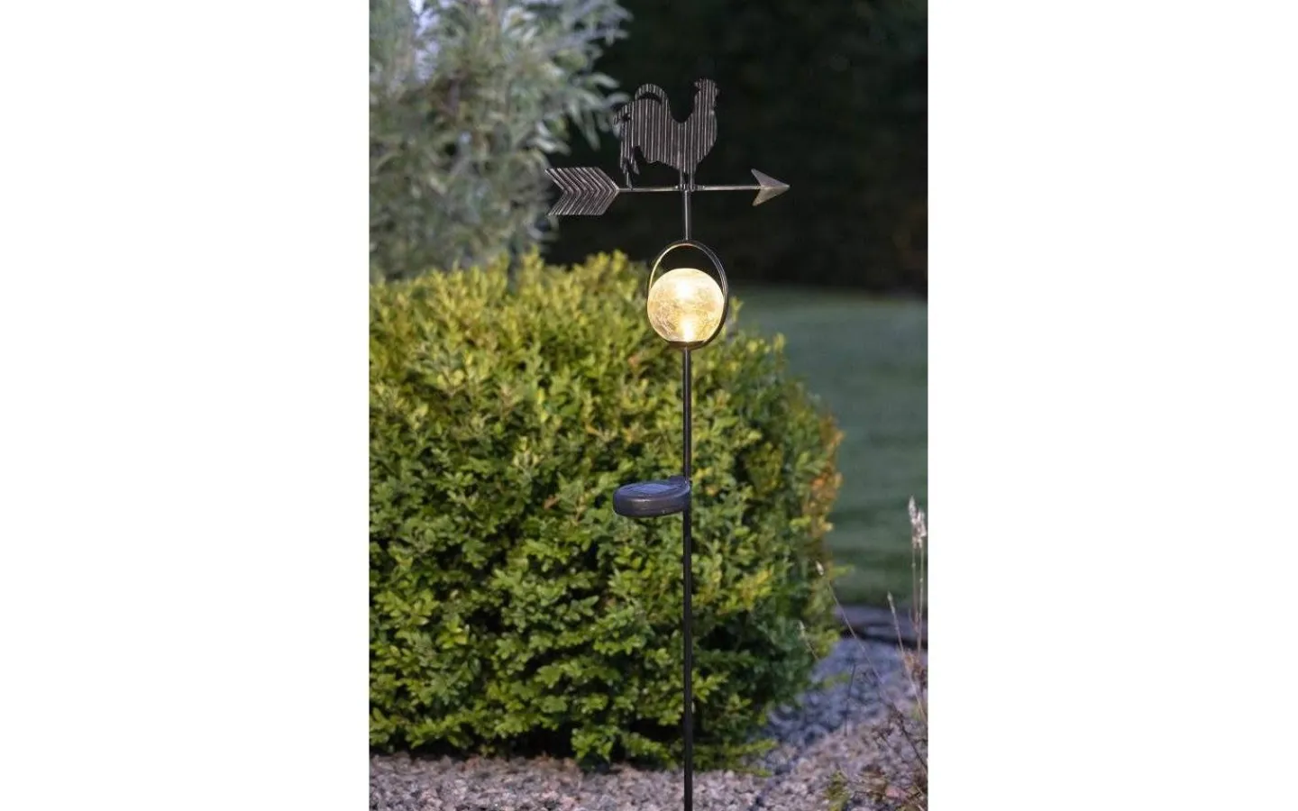 Star Trading Windy Solcellslampa 81cm Svart* Solcellslampor Stig & Mark|Visa Alla Solcellslampor