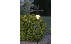 Star Trading Windy Solcellslampa 81cm Svart* Solcellslampor Stig & Mark|Visa Alla Solcellslampor