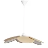Cottex Wing Taklampa 80cm Natur/Vit* Stora Taklampor Ø70-150 Cm