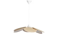 Cottex Wing Taklampa 80cm Natur/Vit* Stora Taklampor Ø70-150 Cm