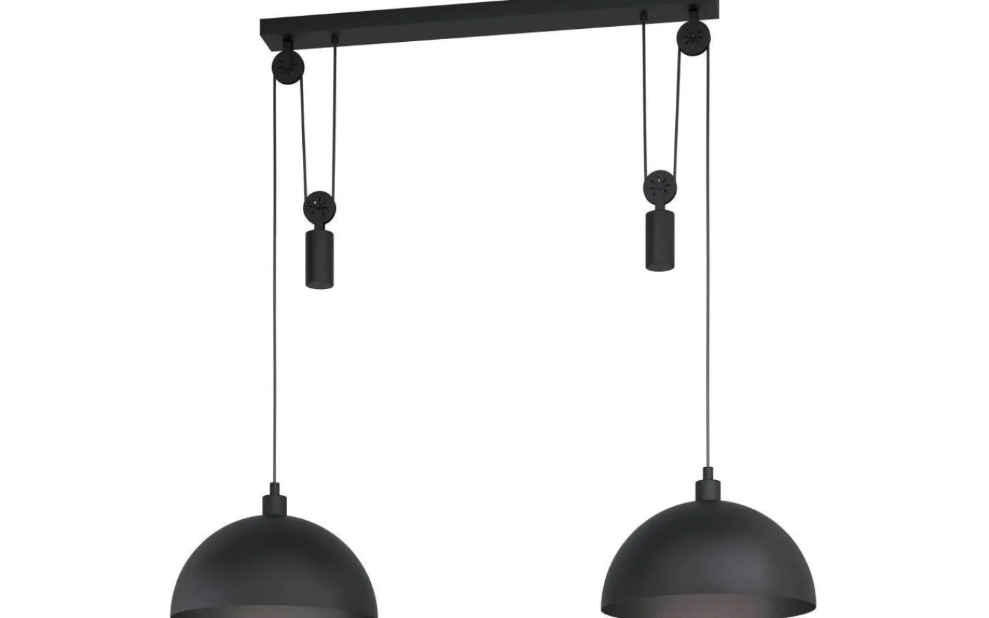 Eglo Winkworth Taklampa 118cm 2L Svart* Avlånga Taklampor