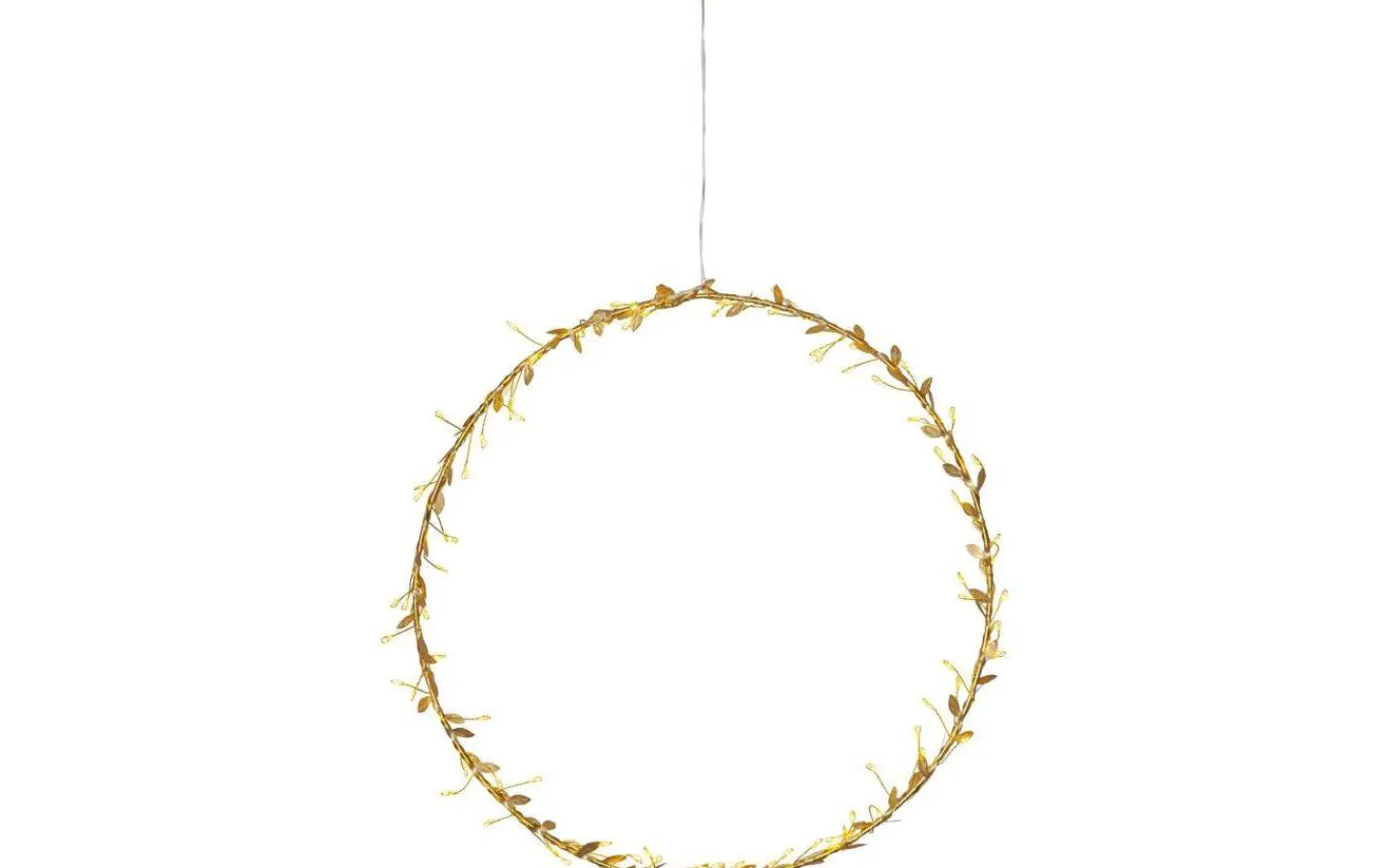 Inomhusdekorationer Batteri<Star Trading Winny Batteridriven Dekoration 38cm Mässing/Guld