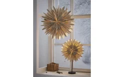 Exklusiva Pappersstjärnor|Visa Alla Julstjärnor<Star Trading Winter Julstjärna på Fot 62cm Beige