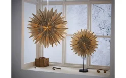 Exklusiva Pappersstjärnor|Visa Alla Julstjärnor<Star Trading Winter Julstjärna på Fot 62cm Beige