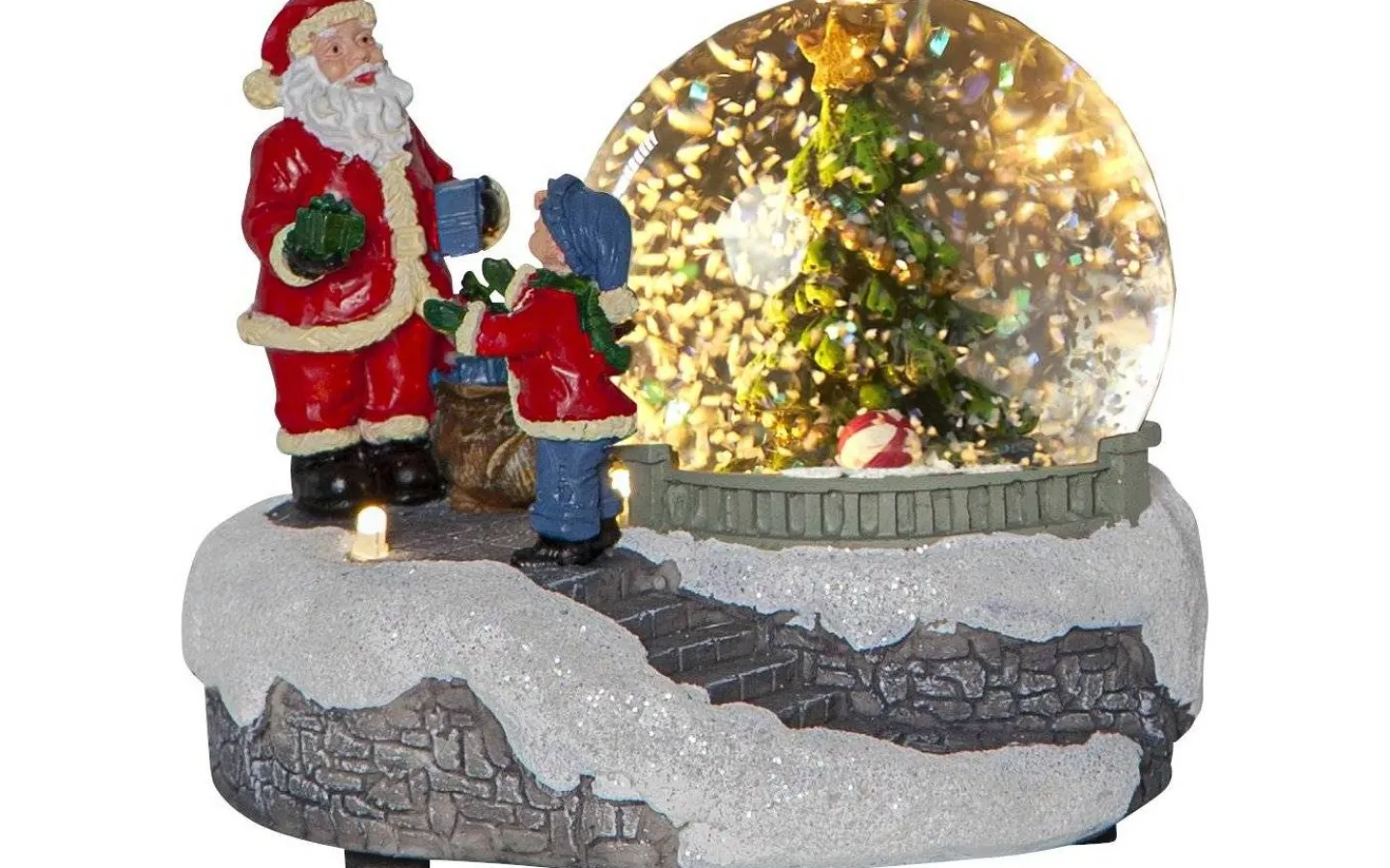 Julbyar Och Figurer|Batteri Julpynt Inomhus<Star Trading Winterville Batteridriven Tomte