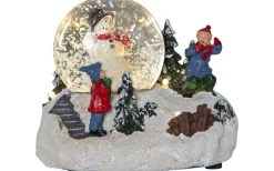 Julbyar Och Figurer|Batteri Julpynt Inomhus<Star Trading Winterville Batteridriven Snögubbe