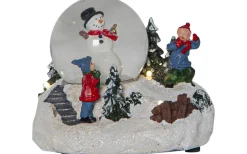 Julbyar Och Figurer|Batteri Julpynt Inomhus<Star Trading Winterville Batteridriven Snögubbe