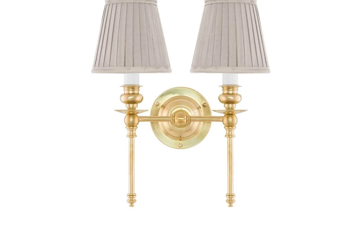 Lampetter<Karlskrona Lampfabrik Wivallius - Mässing / Fast montage