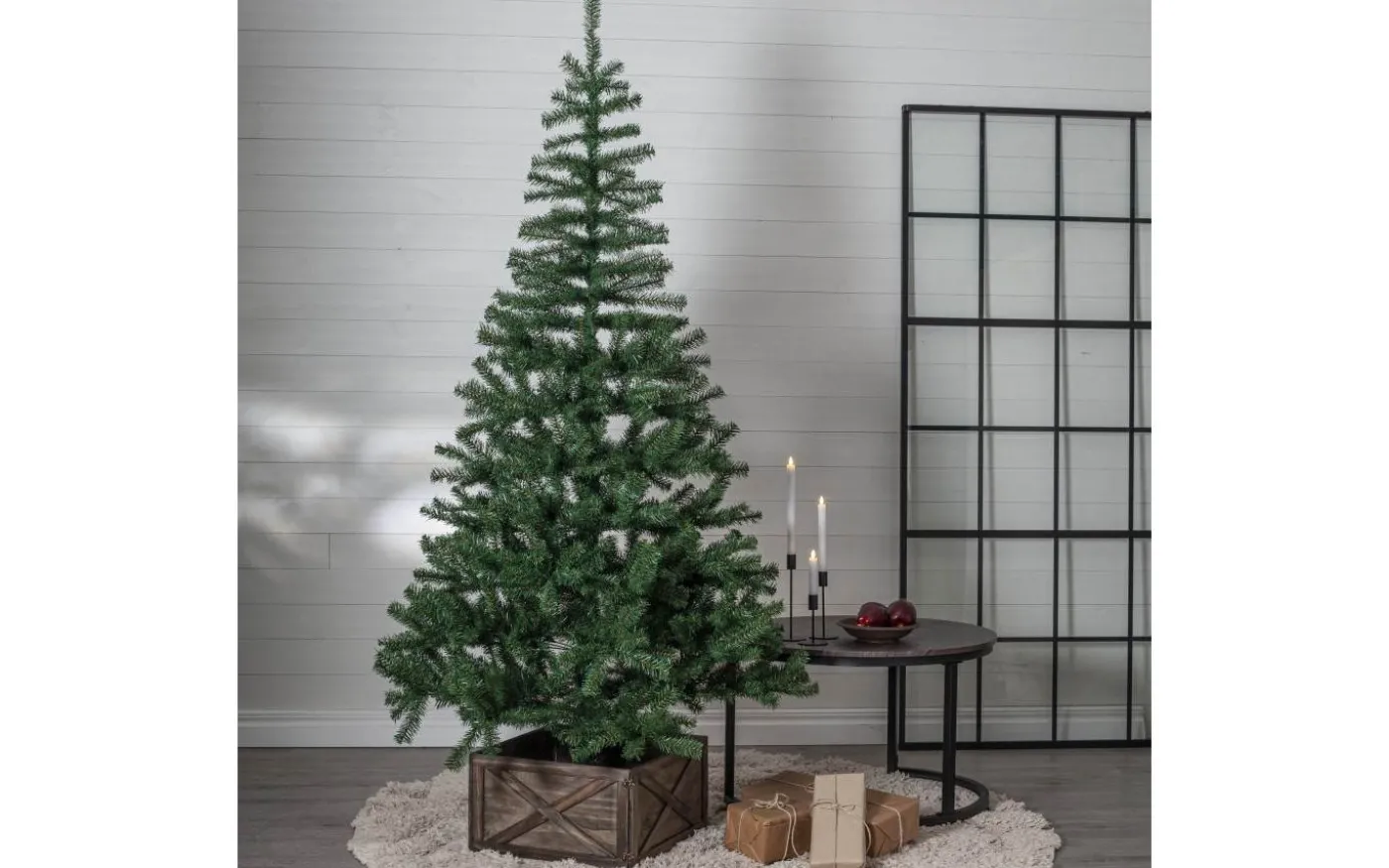 Woody Julgranslåda Brun