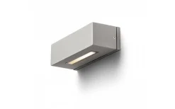 Rendl Woop Vägglampa Silvergrå R7s IP54* Upp & Nedljus Lampor|Vägglampor Utomhus