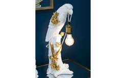 Mauro Ferretti Xenon Bordslampa Papegoja 50,5cm Vit* Bordslampor