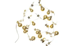Batteri Julpynt Inomhus<Star Trading X-mas Ljusslinga 90cm Guld