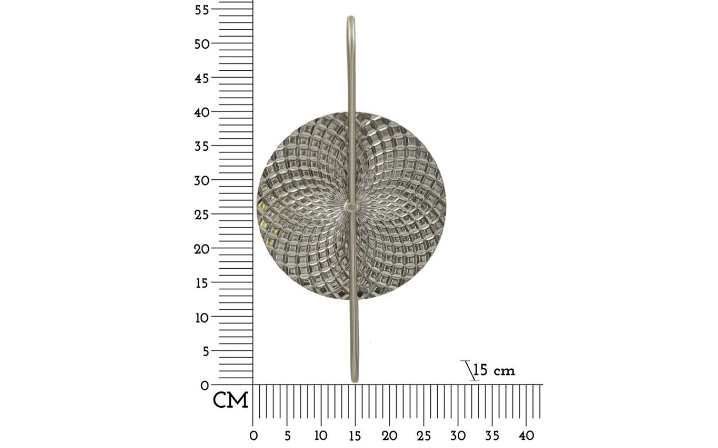 Mauro Ferretti Xtra Vägglampa 54cm Silver* Lampetter