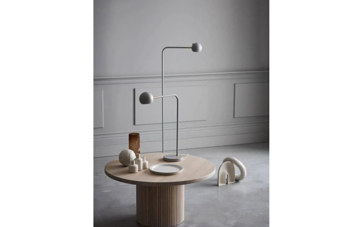 Sovrum|Skrivbordslampor<CO Bankeryd Yes Skrivbordslampa 54cm Grå