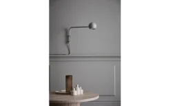 Yes Vägglampa 45cm Grå