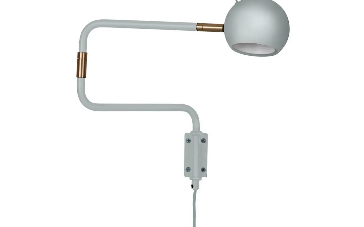 CO Bankeryd Yes Vägglampa 62cm Grå* Sovrum|Läslampor