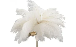 Yoga Bordslampa Palm 55cm Vit/Guld