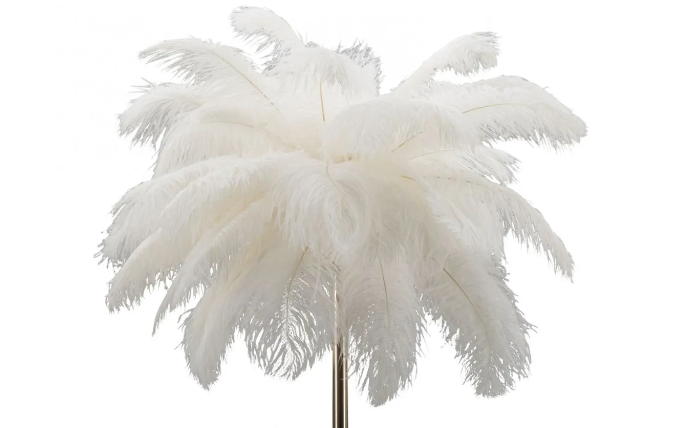 Yoga Golvlampa Palm 160cm Vit/Guld