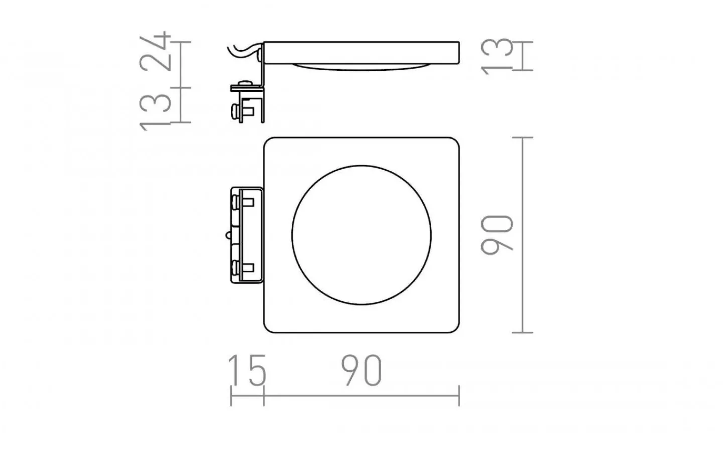 Badrum|Badrumslampor Vägg<Rendl Yolo 12V Spegelbelysning Badrum IP44