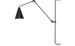 By Rydens Yukon Vägglampa 49cm Matt Svart* Läslampor