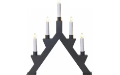 Visa Alla Adventsljusstakar|Adventsljusstakar 31-60 Cm<Star Trading Zack Adventsljusstake Mörkgrå 41cm