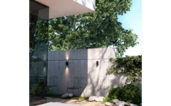 Upp & Nedljus Lampor|Vägglampor Utomhus<Rendl Zack II Vägglampa Antracit LED 2x3W 3000K IP54