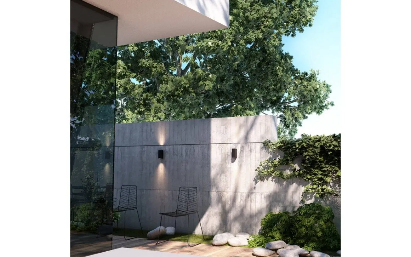 Upp & Nedljus Lampor|Vägglampor Utomhus<Rendl Zack II Vägglampa Antracit LED 2x3W 3000K IP54