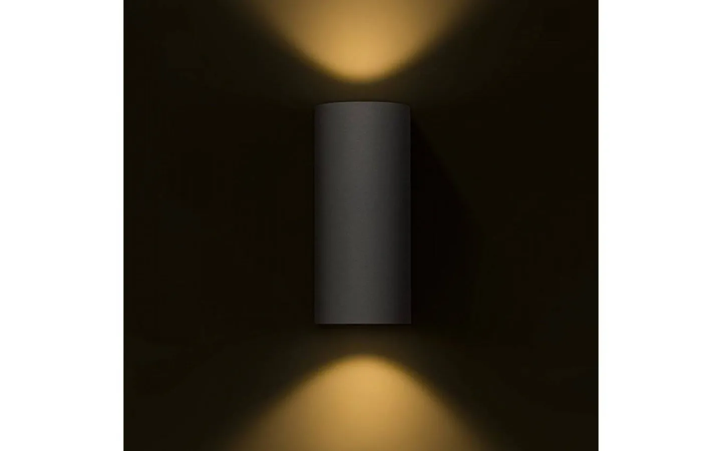 Upp & Nedljus Lampor|Vägglampor Utomhus<Rendl Zack II Vägglampa Antracit LED 2x3W 3000K IP54