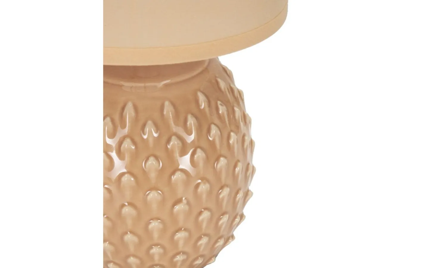 Bordslampor<Mauro Ferretti Zaffiro Bordslampa 27cm Persika