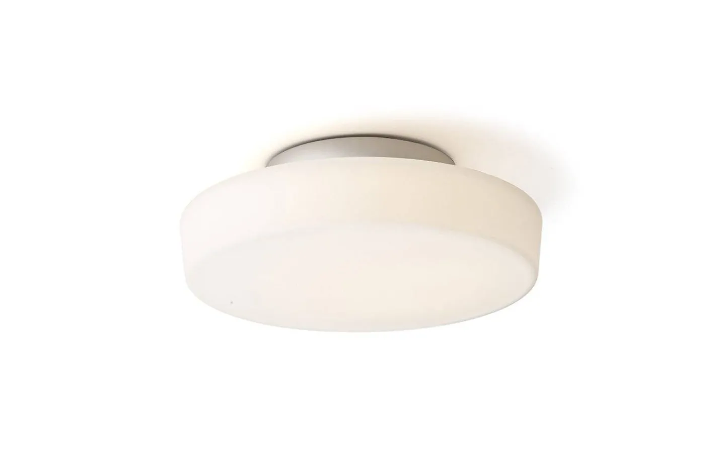 Badrumslampor Tak<Rendl Zara Plafond 26cm 12W 3000K Vit/Krom IP44