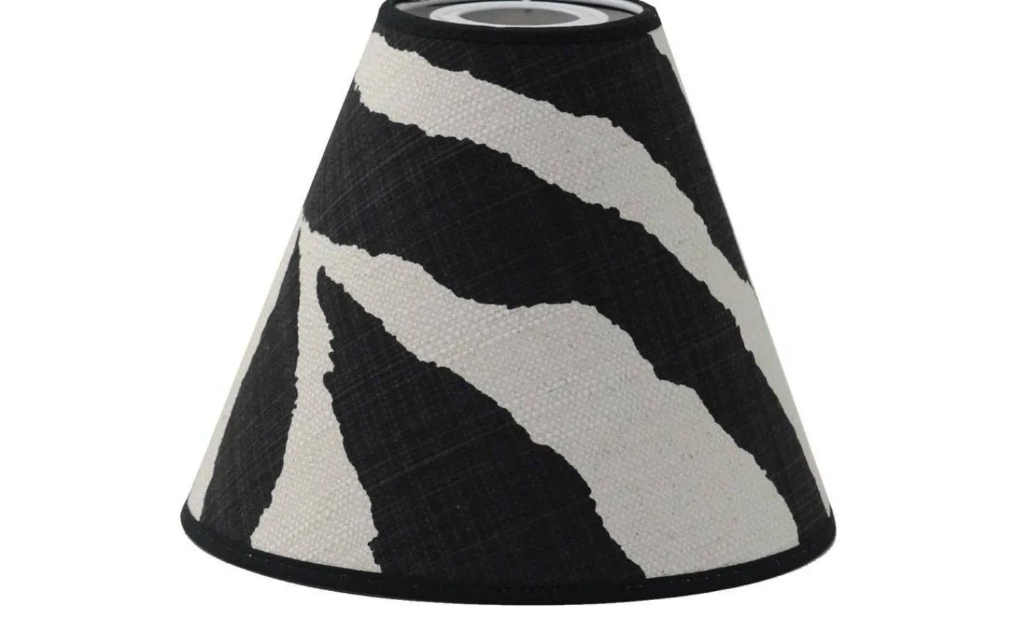 Toppringsskärmar<Hallbergs Zebra Toppringskräm Ø22cm Svart/Vit