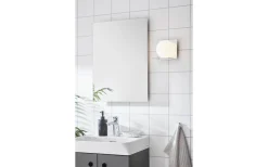 Badrumslampor Vägg<Markslojd Zenit Vägglampa 1L Krom/Opal IP44