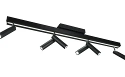 Zeno Spotlight LED 6-delat mattsvart