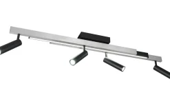 Avlånga Takspotlights|Takspot Med Minst 4 Lampor<Trio Lighting Zeno Spotlight LED 4-delat borstat aluminium/mattsvart