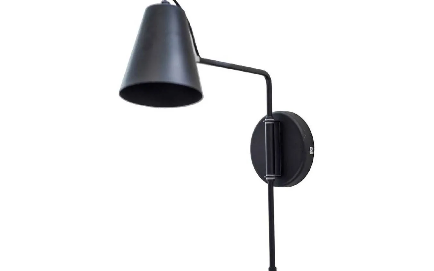 Zenzi 1 Vägglampa Svart