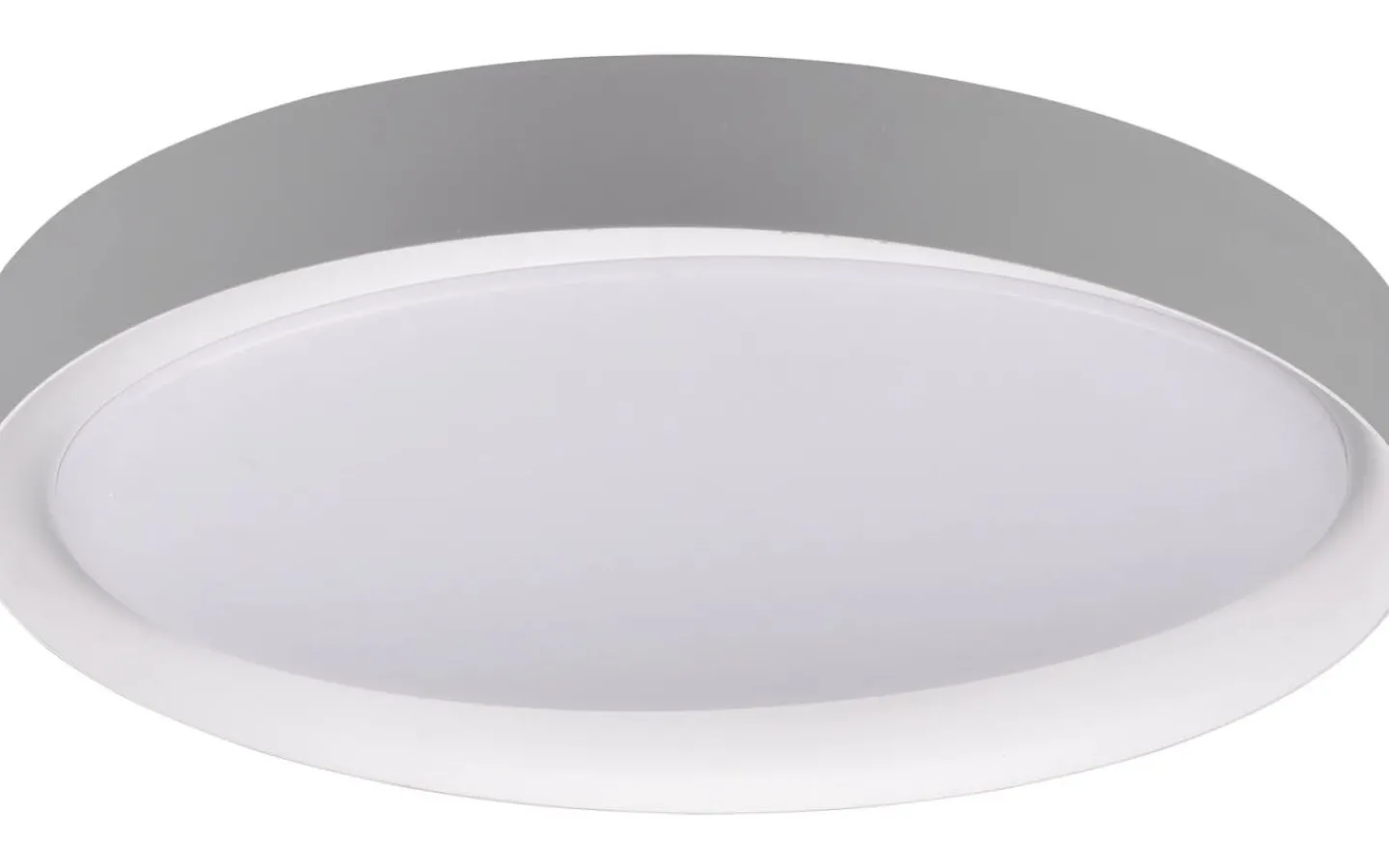 Badrumslampor Tak<Reality Zeta Plafond LED grå/vit