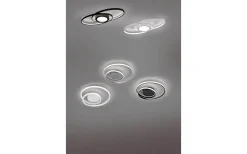 Badrumslampor Tak<Reality Zibal Plafond LED grå